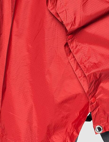 Evolite Raintech 3000mm Ripstop Yağmurluk Panço - Tarp KIRMIZI - S-M