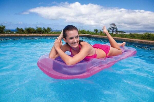 İntex Bardaklı Şişme Deniz Yatağı | 188x71cm | TURKUAZ