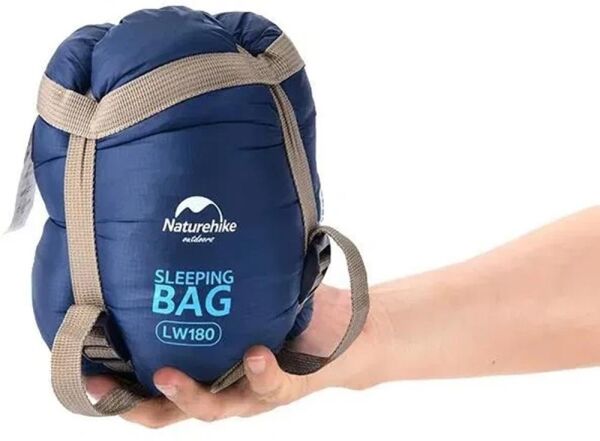 Naturehike LW180 Mini Uyku Tulumu BLUE - Right - XL