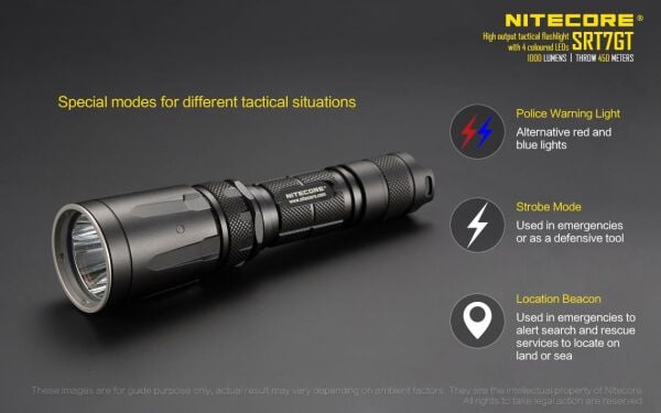 Nitecore STR7GT 1000 Lümen El Feneri