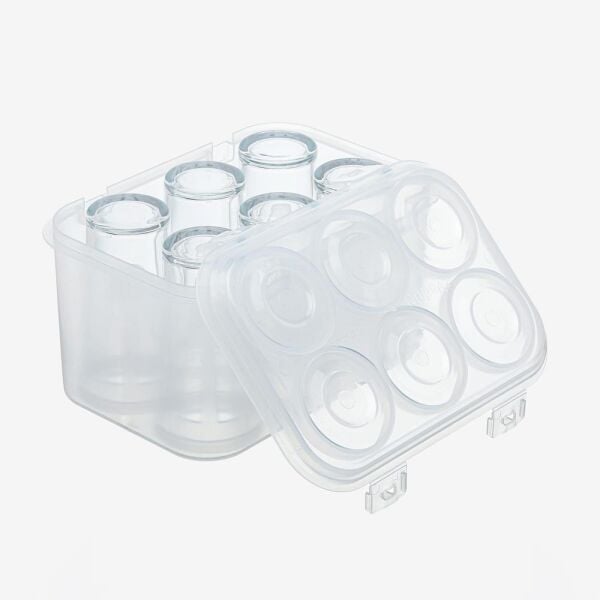 Campout Rakı Bardağı Taşıma Kutusu