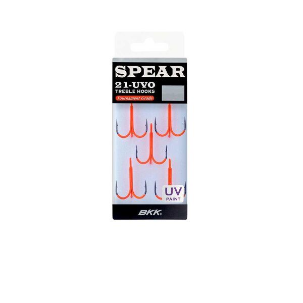 BKK Fangs Spear 21-UVO Üçlü Olta İğnesi