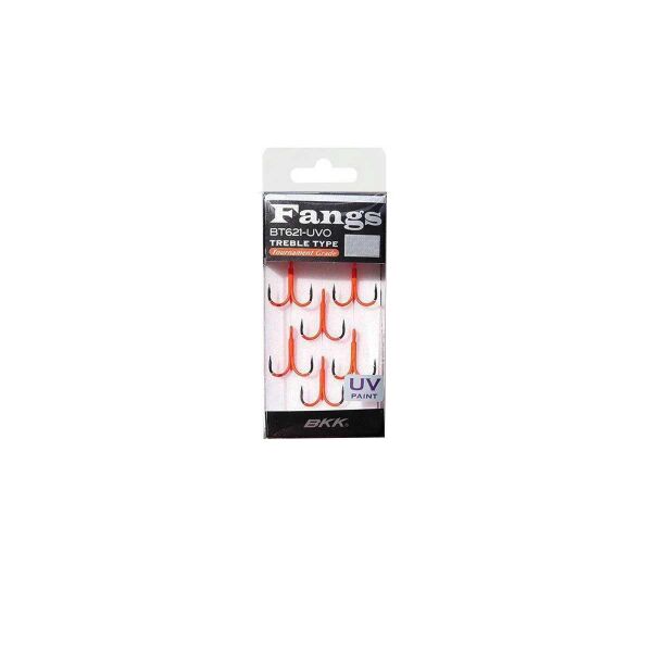 BKK Fangs Spear 21-UVO Üçlü Olta İğnesi