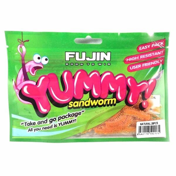 Fujin Yummy Sandworm 7Cm Silikon Yem Nature