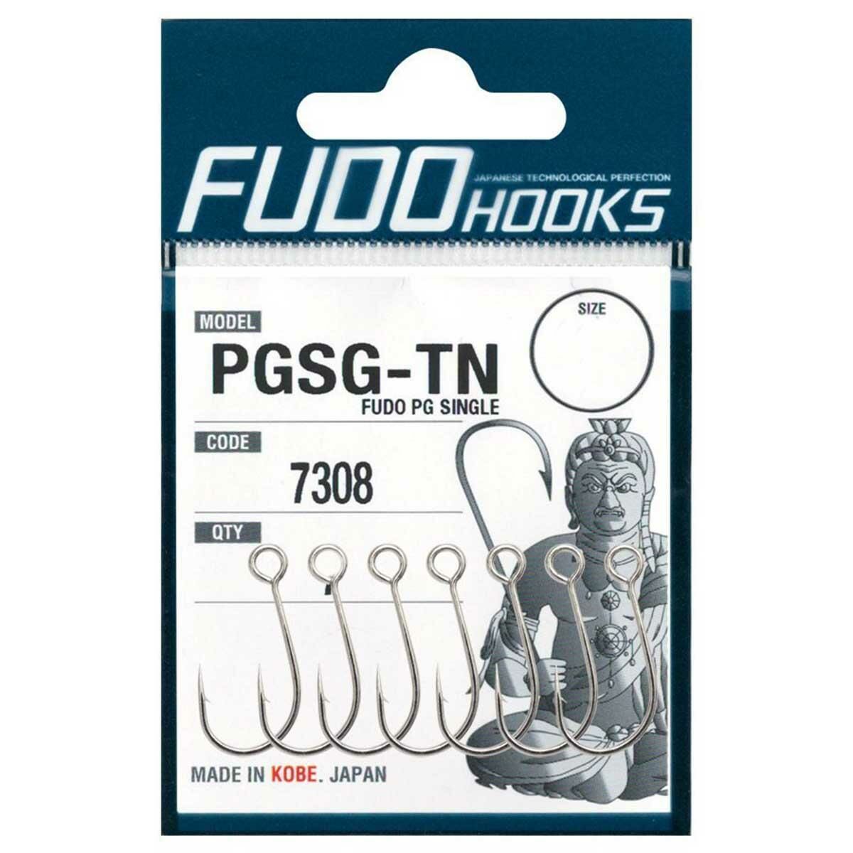 Fudo PG Single PGSG-TN Yeni Nesil Galvaniz Sahte Balık İğnesi NO:1/0