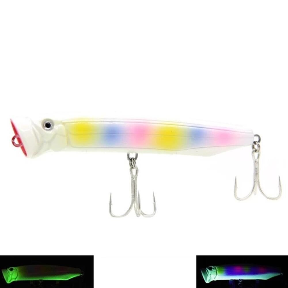 Fujin Salt Popper 12Cm 30Gr Floating Suni Yem Pearl Rainbow Glow