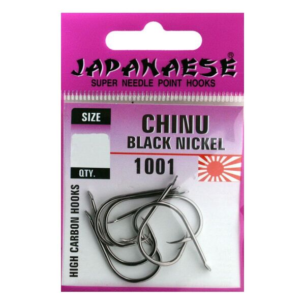 Japanese Chinu Black Nikel Olta İğnesi NO:2/0 - Black Nickel
