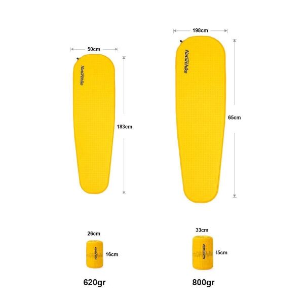 Naturehike C035 Ultralight Sponge Şişme Kamp Matı