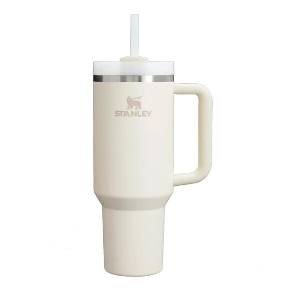 Stanley Quencher Pipetli Termos Bardak 1.18 Lt Cream 2.0