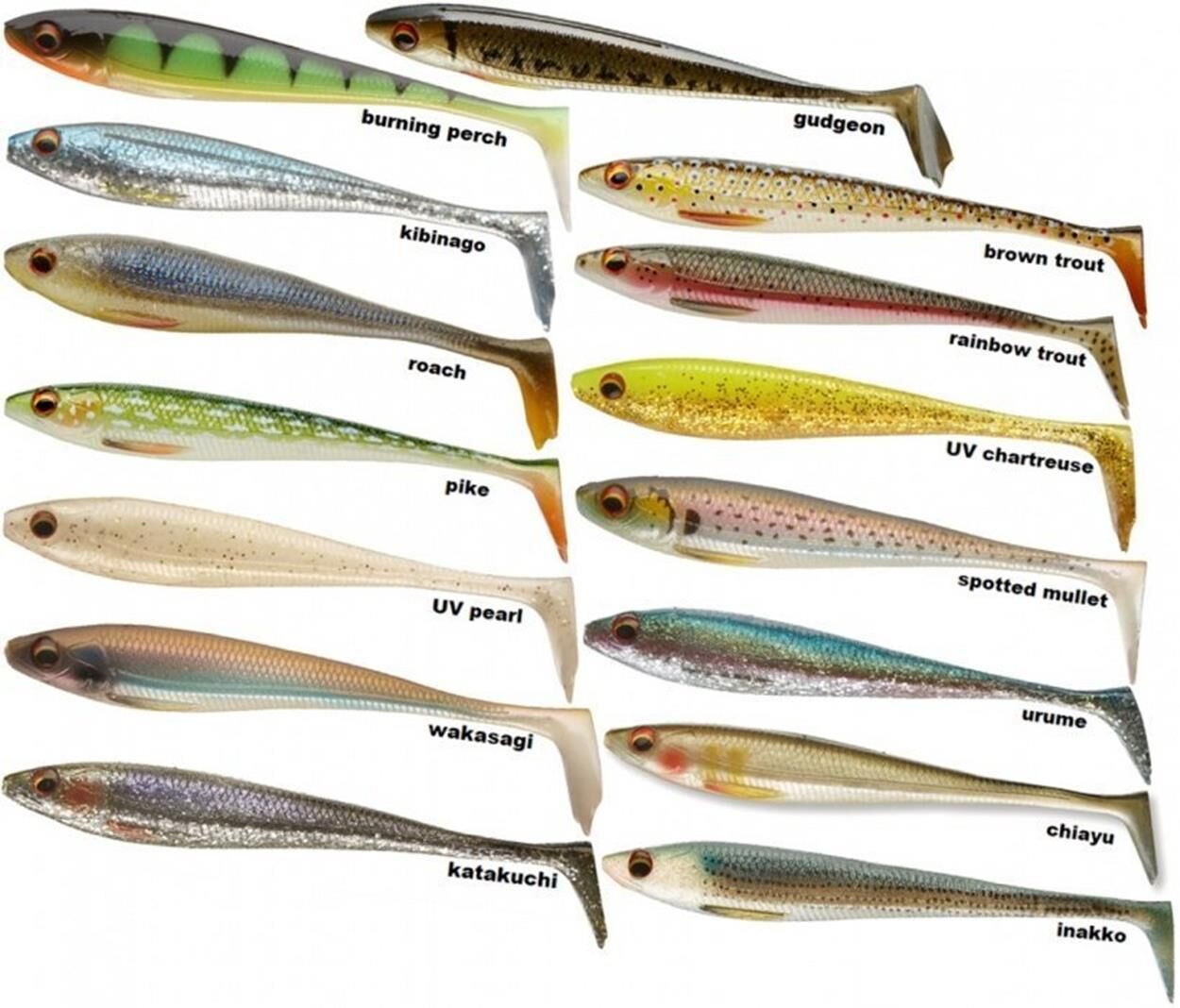 Daiwa Prorex Duckfin Shad 9 cm Silikon Yem