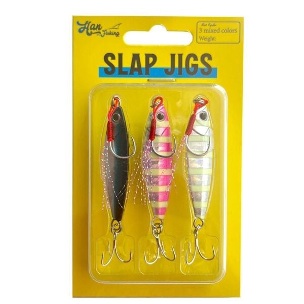 HanFish Slap Jigs Mix 3 Jig Yem 10 Gr