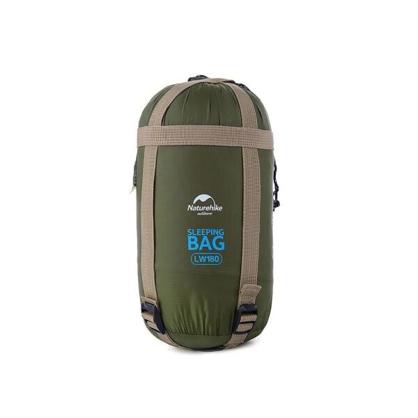 Naturehike Mini LW180 Ultra Light Uyku Tulumu Army Green - XL - RİGHT