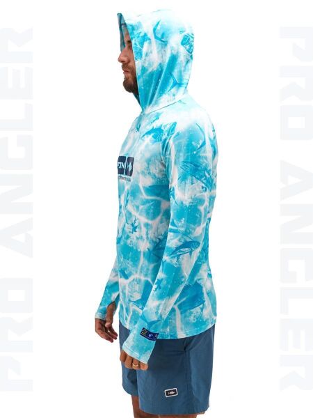 Fujin Pro Angler S24 Hooded Water Camo XL