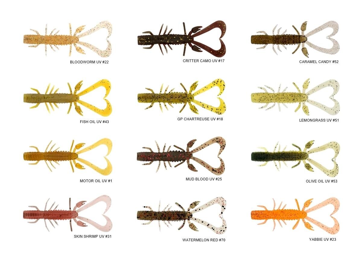 Daiwa Bait Junkie Risky Critter Soft Bait Floating Silikon Yem