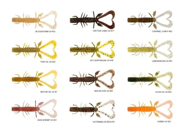 Daiwa Bait Junkie Risky Critter Soft Bait Floating Silikon Yem