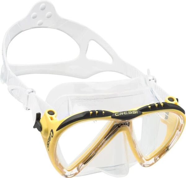 Cressi Lince Dalış Maskesi Clear/Yellow