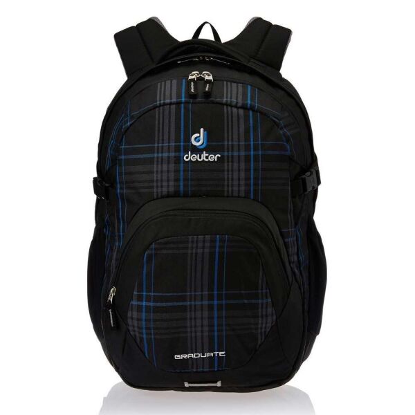 Deuter Gradute 28 Lt Sırt Çantası MAVİ ÇİZGİ - SİYAH