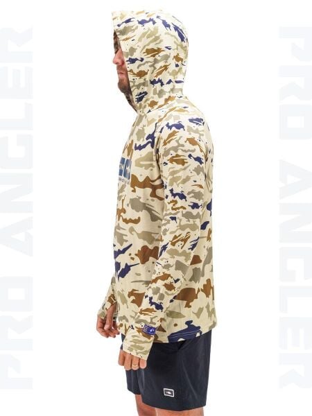 Fujin Pro Angler S24 Hooded Natural Camo XL