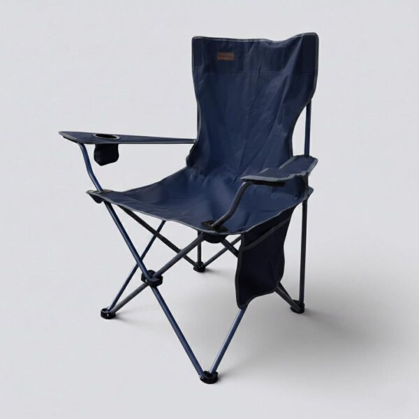 Madfox CampSeat X90 Katlanır Kamp Sandalyesi (Taşıma Çantalı) NAVY BLUE