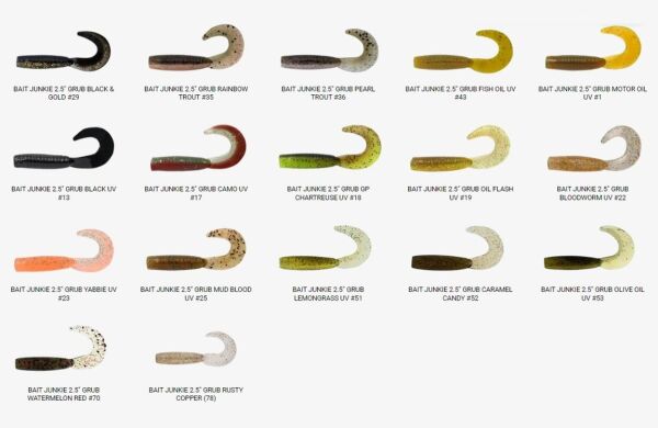 Daiwa Bait Junkie Grub Soft Bait Floating Silikon Yem