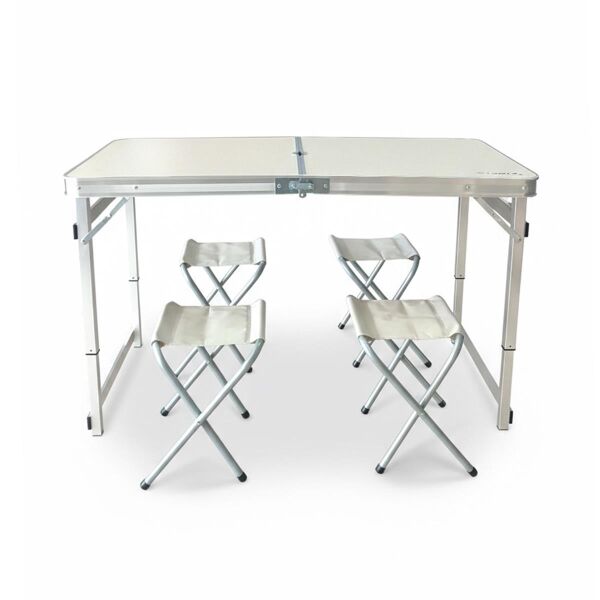 Madfox CampSet ShadePort Tabureli Katlanır Masası Seti