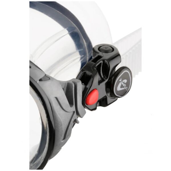 Cressi Big Eyes Evolution Dalış Maskesi Clear/Red