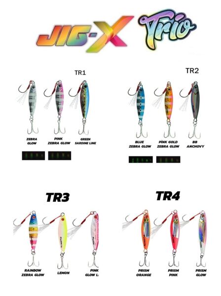 Fujin Jig-X Trio 3lü Micro Jig Yem