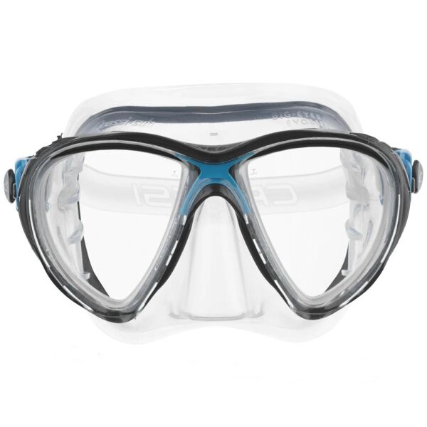 Cressi Big Eyes Evolution Dalış Maskesi Clear/Blue/Black