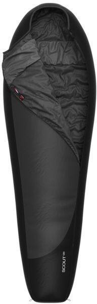 Hannah Scout 120 Wide Ultralight Comfort Uyku Tulumu -9°C Dark Shadow/Anthracite - Left