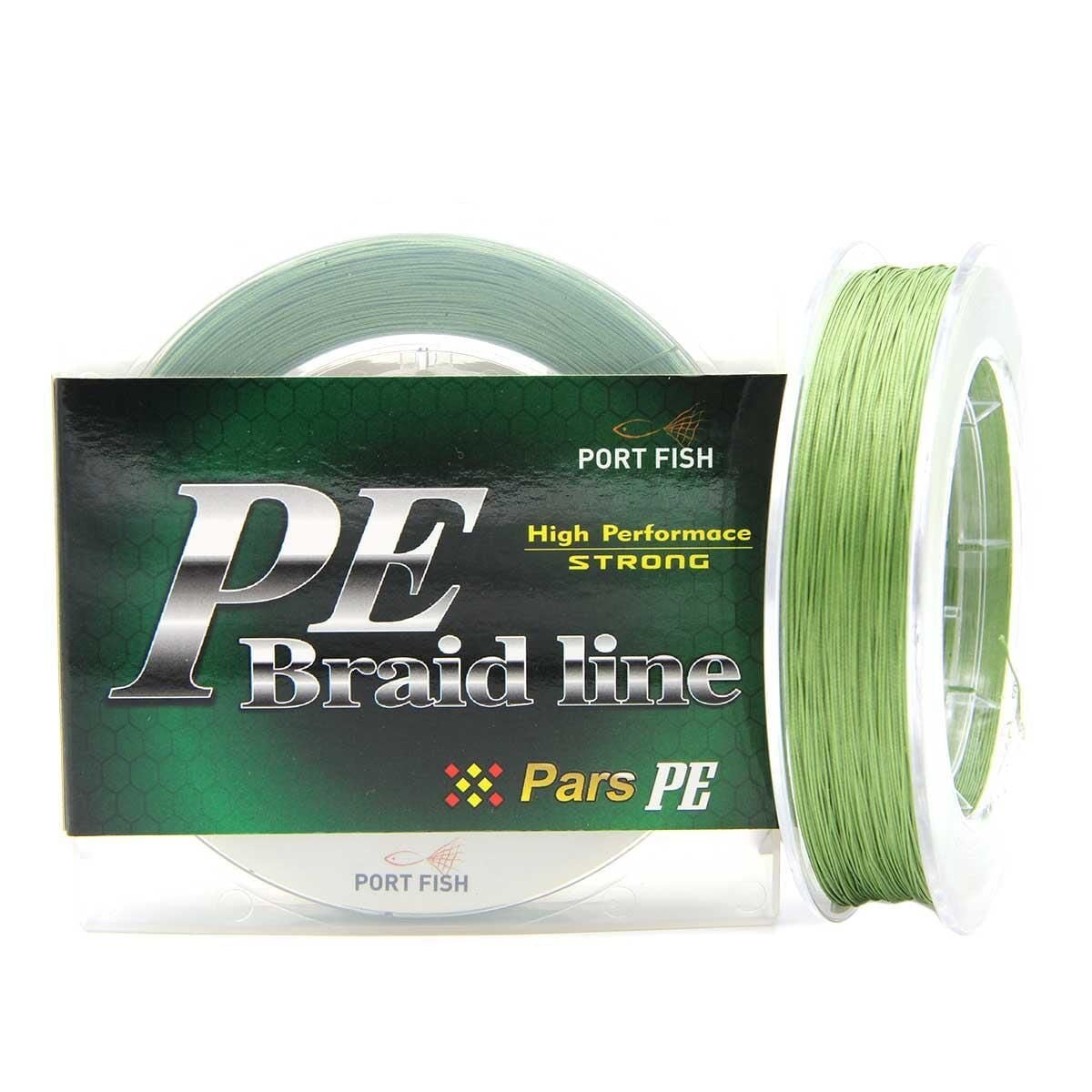 PortFish Pars 8 Kat Yeşil İp Olta Misinası YEŞİL - 300 MT - 0,14 MM