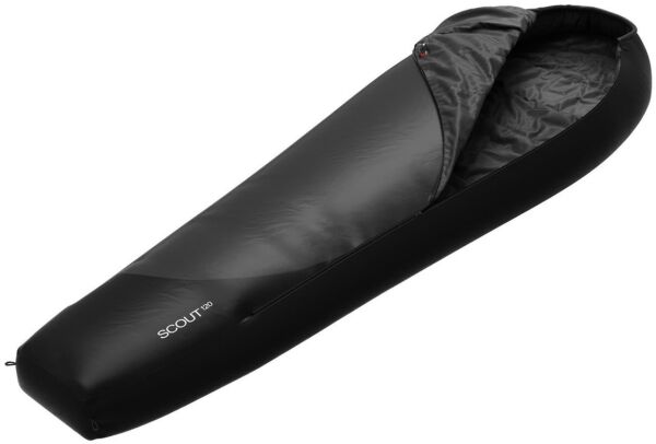 Hannah Scout 120 Wide Ultralight Comfort Uyku Tulumu -9°C Dark Shadow/Anthracite - Right