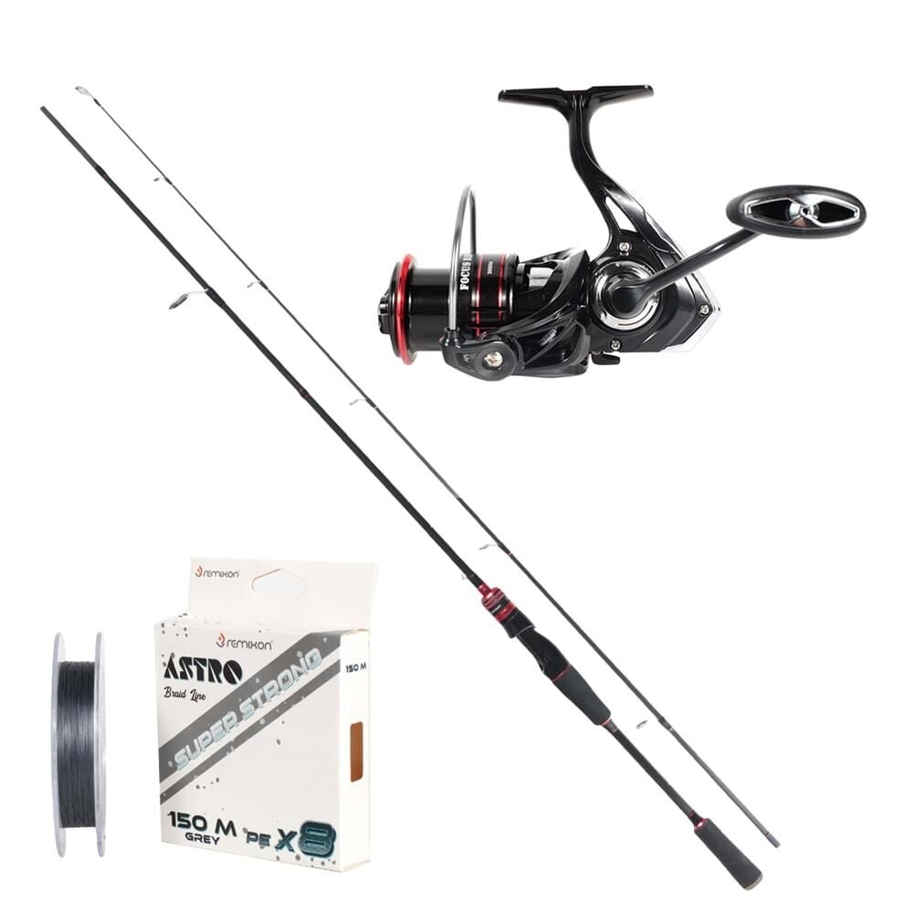 Remixon Focus RD 210cm 5-35gr 2P Kamış + RD3000M 5+1BB Makara Set