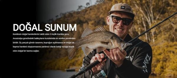 Daiwa Bait Junkie Prawn Soft Bait Silikon Karides Yem