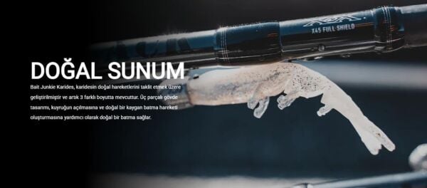 Daiwa Bait Junkie Prawn Soft Bait Silikon Karides Yem