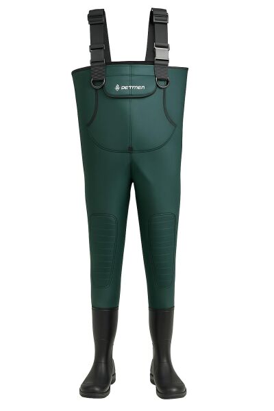 Remixon Neopren PVC Bot Tulum Çizme YEŞİL - 44