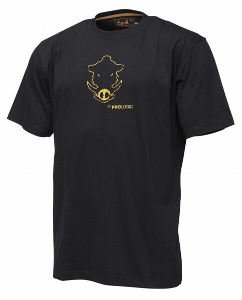 Prologic Bank Bound Wild Boar Anthracite T-Shirt XXL