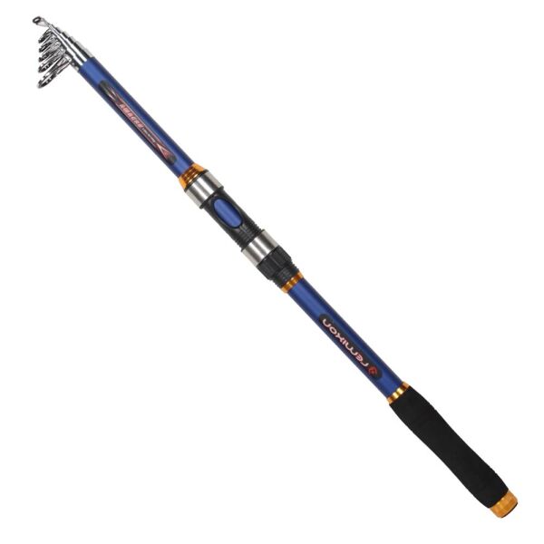 Remixon Awacks 40-100gr Teleskopik Olta Kamışı MAVİ - 240 CM
