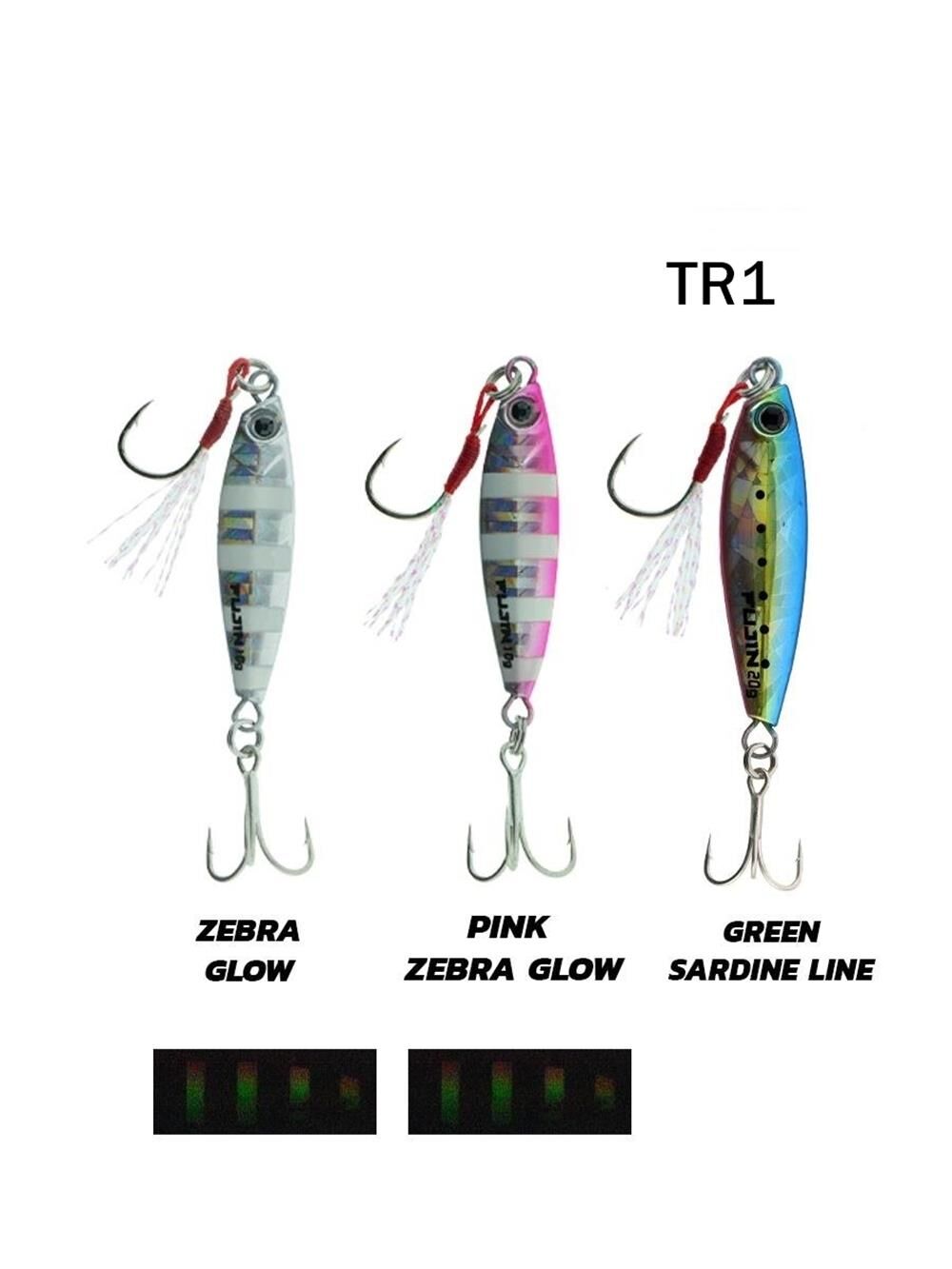 Fujin Jig-X Trio 3lü Micro Jig Yem TR1 - 5 Gr