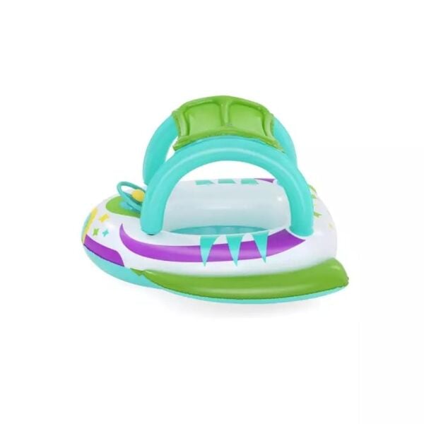 Bestway Space Splash Gölgelikli Çocuk Şişme Botu ( Bebe Flatörü ) 107x112cm