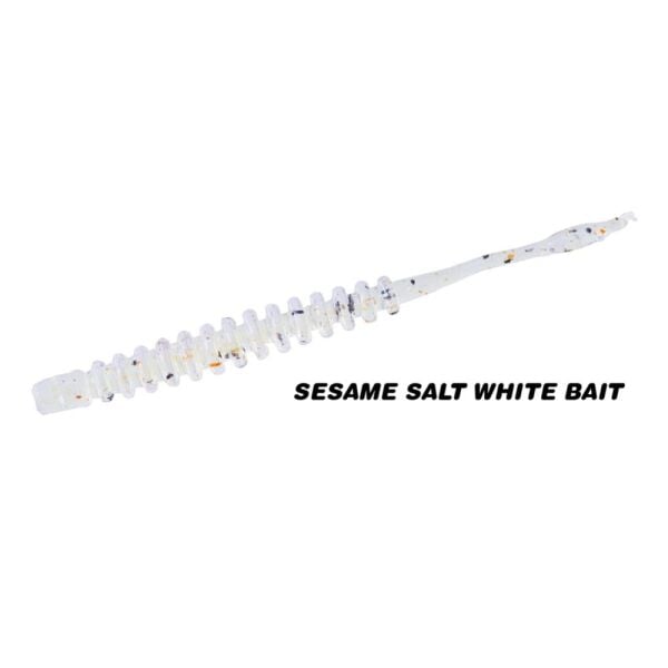 Daiwa Gekkabijin Ajing Beam 5cm Floating LRF Silikonu Sesame Salt White Bait