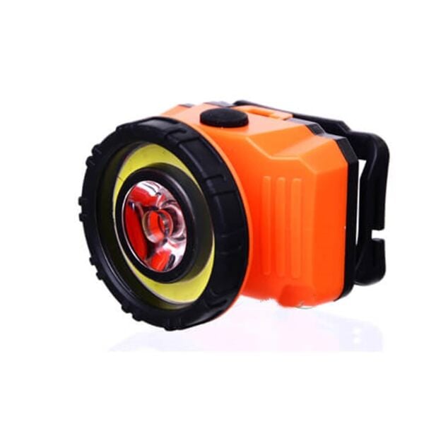 Black Watton COB+3W Lümen Ledli Kafa Feneri TURUNCU
