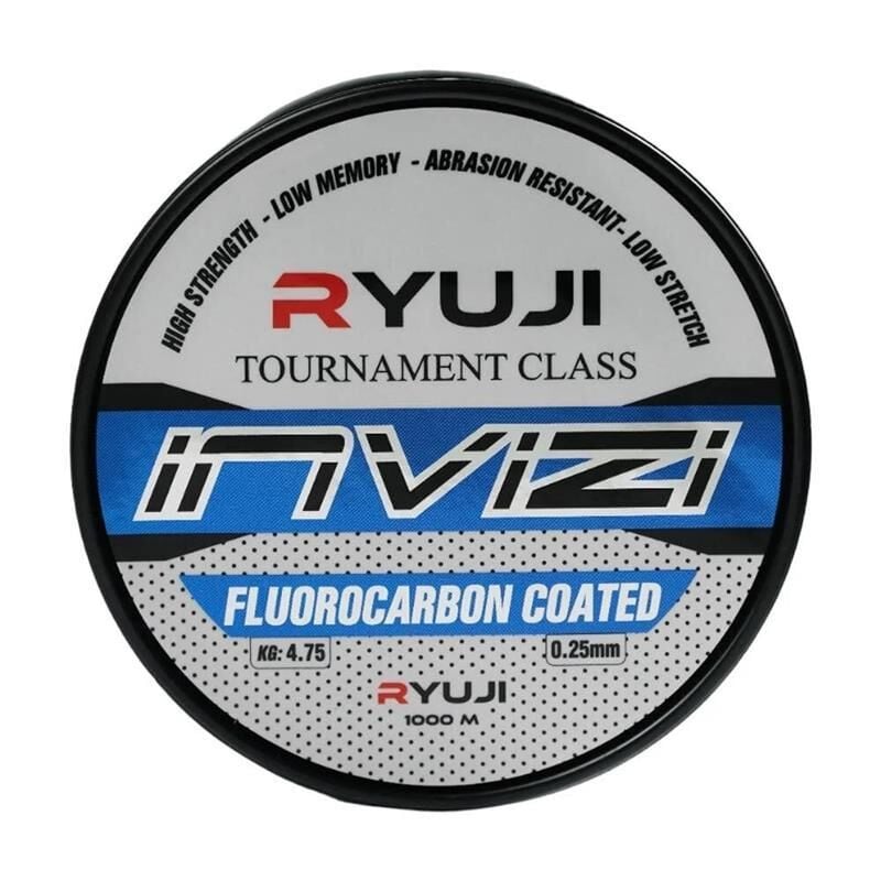 Ryuji Invızı FluoroCarbon Clear Misina 1000 mt
