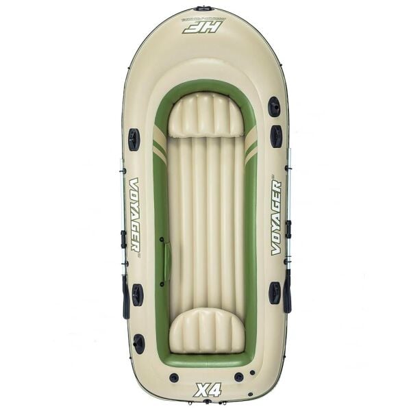 Bestway Hydro-Force Voyager X4 Raft Şişme Bot Set Bej