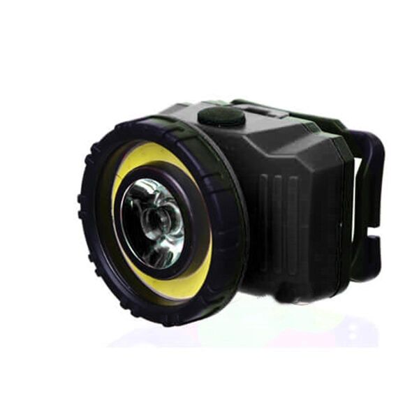 Black Watton COB+3W Lümen Ledli Kafa Feneri SİYAH