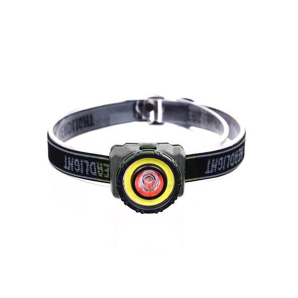 Black Watton COB+3W Lümen Ledli Kafa Feneri SİYAH