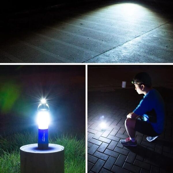 Naturehike 3IN1 MultiFonksiyonel LED Kamp Lambası TURUNCU