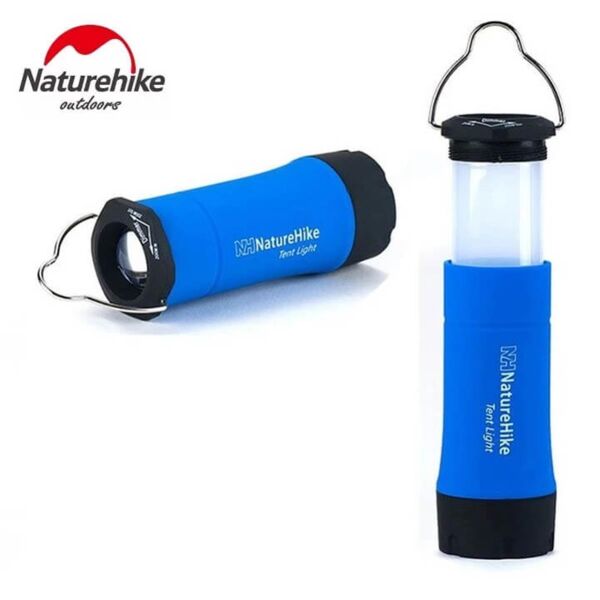 Naturehike 3IN1 MultiFonksiyonel LED Kamp Lambası MAVİ