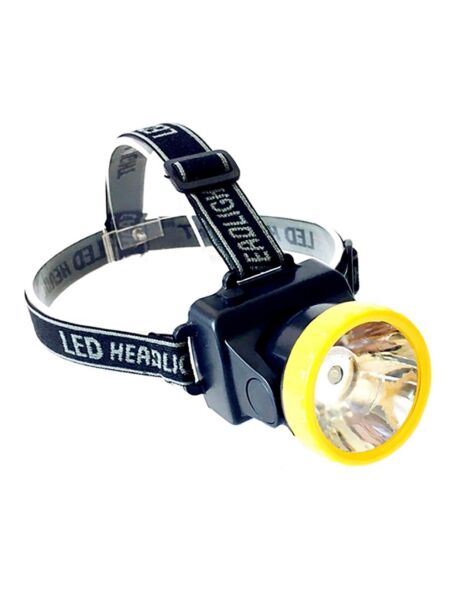 Black Watton 5W Led Head Lamp Kafa Feneri Sarı