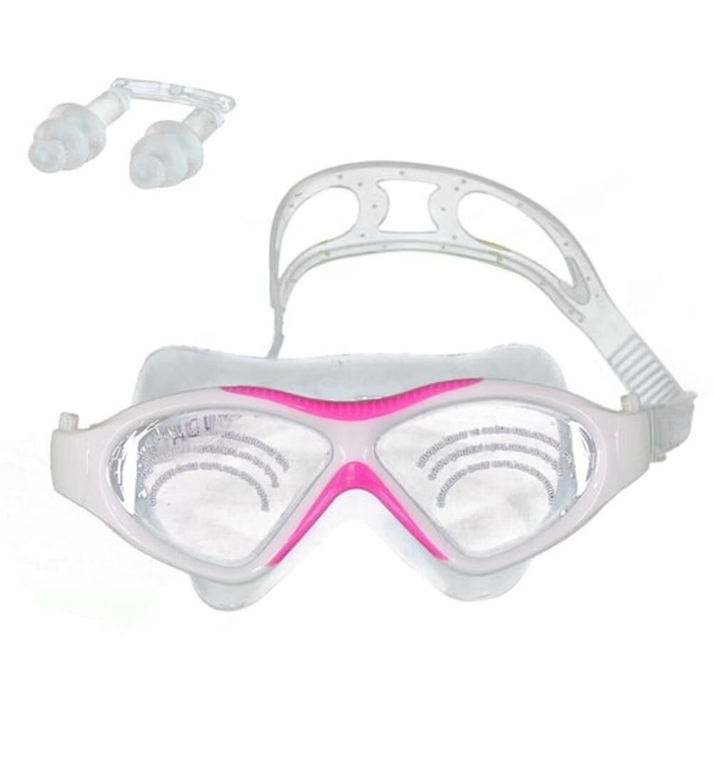 Bermuda 8170-S Antifog Sörf Yüzücü Gözlüğü Beyaz/Pembe