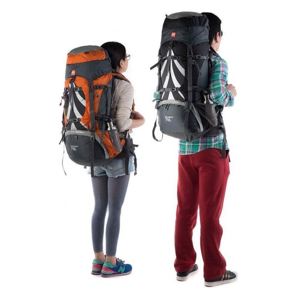 Naturehike Discovery 70+5 Lt Trekking Sırt Çantası SİYAH